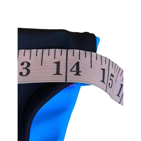 O'RAGEOUS Color Block Womens Color Stipe Middle Swimsuit Size Medium One-Piece - Picture 5 of 8